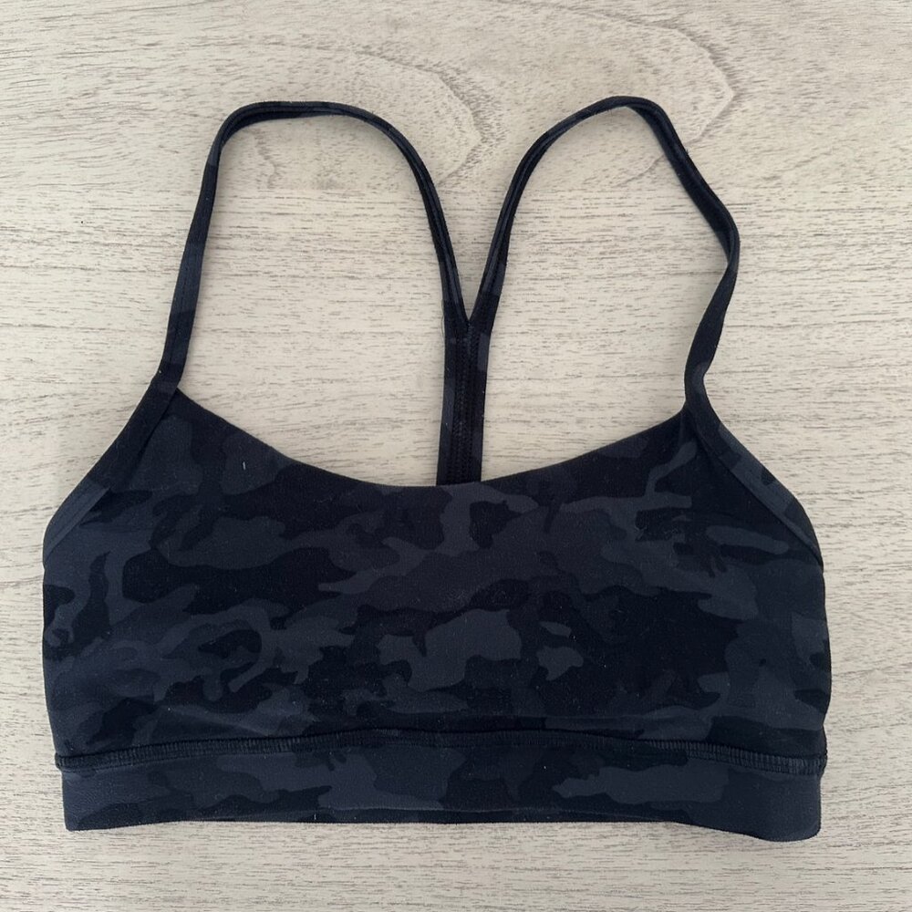 Lululemon Flow Y Bra (camo)